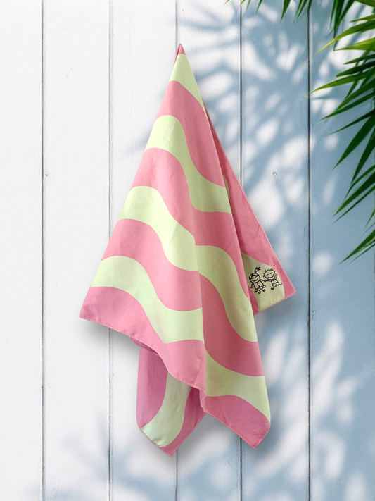 Kinder Strandtuch - Melon Waves