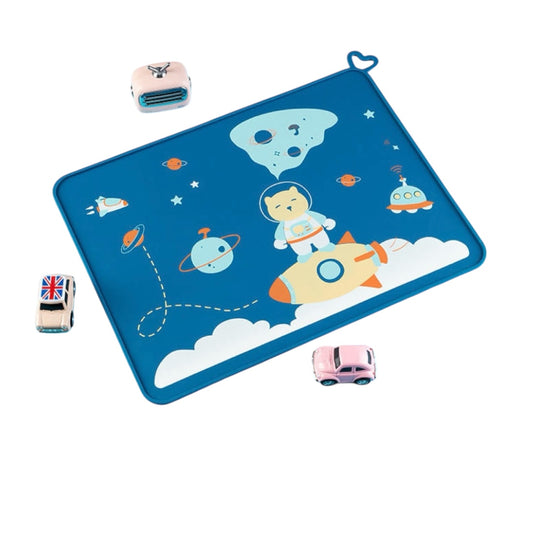 Silikon Tischset für Kinder - Käpt'n Bär